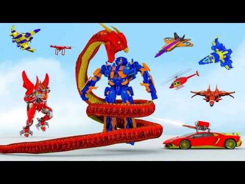 Snake car Robot Transformation Game Latest