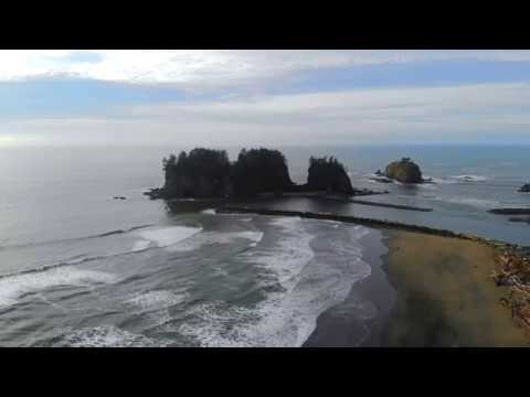 Drone footage ng La Push