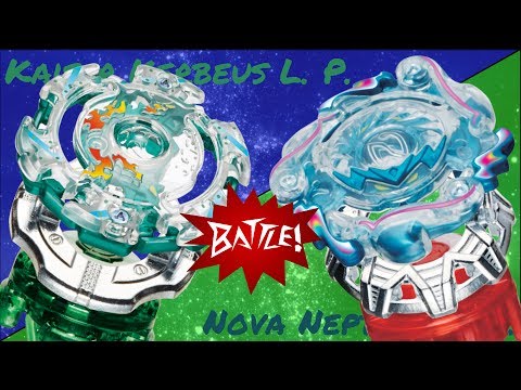 [DEATH VS SEA BATTLE] Kaiser Kerbeus L.P VS Nova Neptune V.T Takara Beyblade Burst 海VS死  ベイブレードバースト