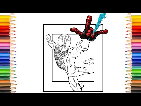 SPIDER-MAN PS5 - Miles Morales Coloring Pages | Miles Morales Coloring Pages