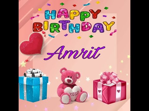 #AMRIT'SBIRTHDAYWISHES  #birthdaywishes #AMRIT'S BIRTHDAY WISHES #birthday #birthdaywishes