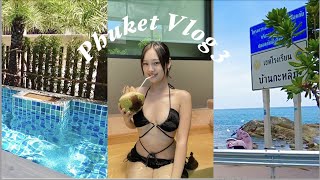 Travel vlog Thailand bangkok explore beach pool hotel pipi island
