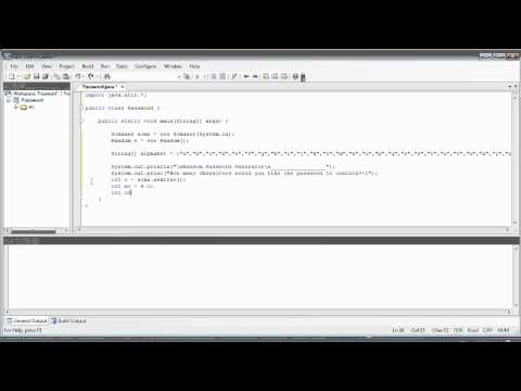 Java Tutorial 11 Program Random Password Generator