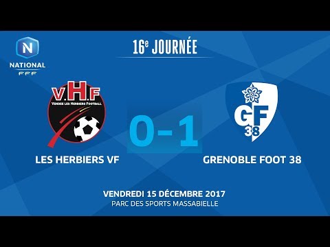 J16 : Vendée Les Herbiers F. -  Grenoble Foot 38 (0-1), le replay