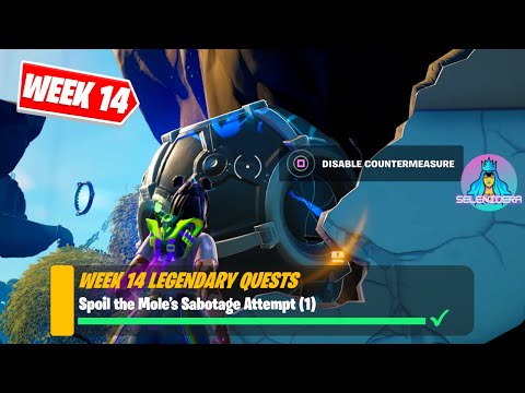 Spoil the Mole's Sabotage Attempt (1) | Fortnite Week 14 Legendary Quests