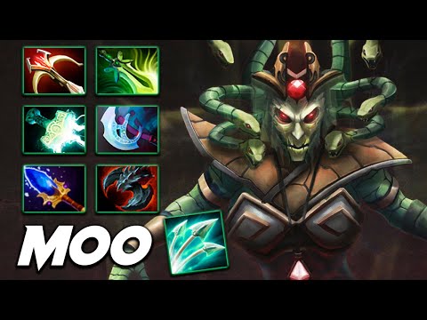 Moo Medusa Mythology Monster - Dota 2 Pro Gameplay [Watch & Learn]