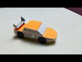 How To Make Matchbox Race Car माचिस की डिब्बी से रेसर का�