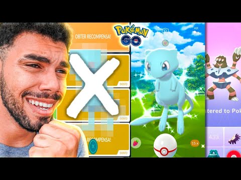 PAGUEI E NÃO VOU PEGAR MEU MEW SHINY - POKEMON GO | Cris |