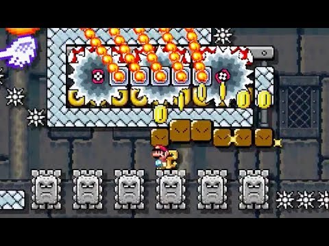 (SMM) Thwomp's two trials by Didier