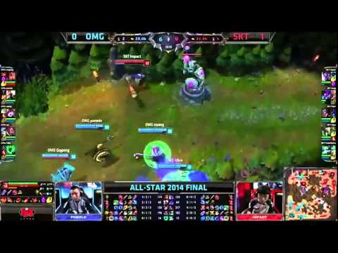 SKT Impact disrespects OMG - All-stars 2014