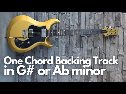 Single Chord Backing Track in G# or Ab Minor