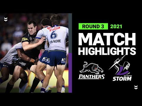 Panthers and Storm clash goes down to final seconds | Round 3 2021 | Match Highlights | NRL