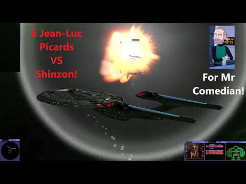 6 Jean-Luc Picard's VS Reman Scimitar | Dylan Mcdonald Special | Bridge Commander | Retro Badger