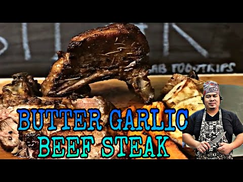 HOW TO COOK BUTTER GARLIC BEEF STEAK| T- BONE BEEF CUT...