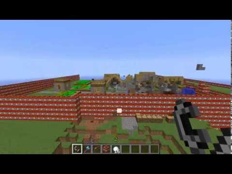 Distruzione villaggio NPCS con muro di tnt : Andry00 & Gumball Turbocity