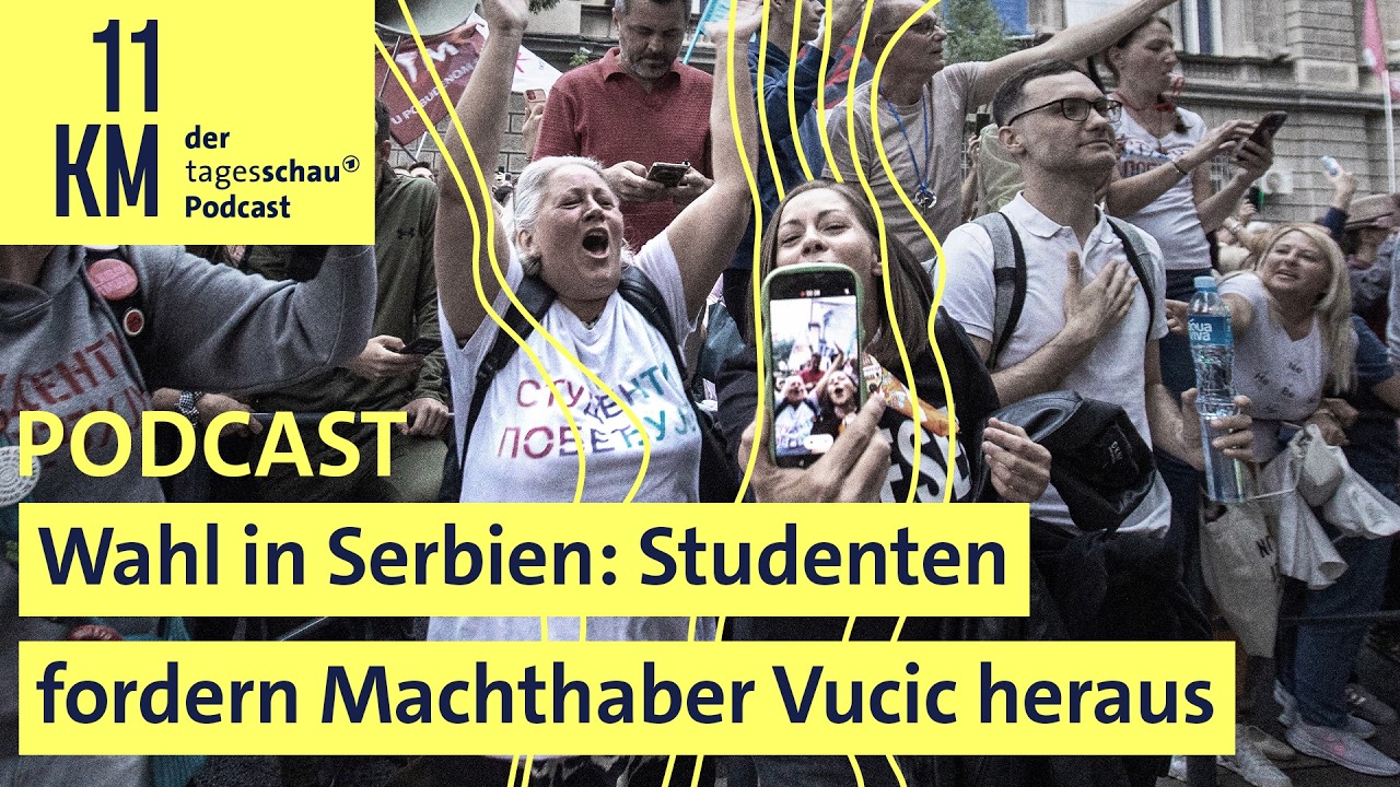 Wahl in Serbien: Studenten fordern Machthaber Vucic heraus
