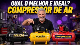 QUAL O MELHOR COMPRESSOR DE AR EM 2026? OS MELHORES MODELOS BOM E BARATO/ DE 25L, 50L E 100L