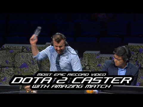 #DOTA2 AMAZING CAST & MATCH OF TI9 (The International 9) Dota 2 Championship