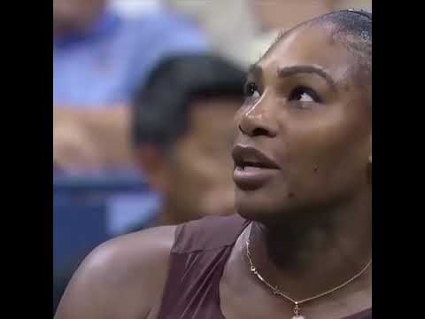 SERENA WILLIAMS OUTRAGED BY UMPIRE DECISION OF CHEATING US FINAL