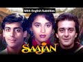 Saajan 1991 Superhit Hindi Movie With English Subtitles Sanjay Dutt Madhuri Dixit Salman Khan