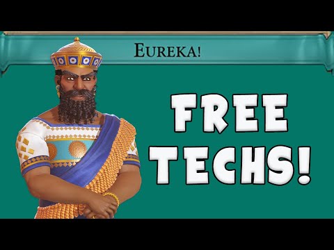 Civ 6 Babylon | RUSH to OVERPOWERED FREE technologies with the Science King!