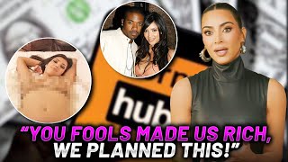 Kim Kardashian's Leaked Sex Tape Was One Big Plan To Make Money!