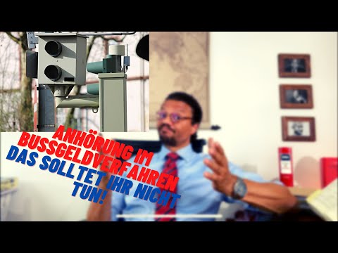 Verkehrsrecht: Anhörung im Bußgeldverfahren | Was Ihr NICHT tun solltet | Rechtsanwalt McKay erklärt