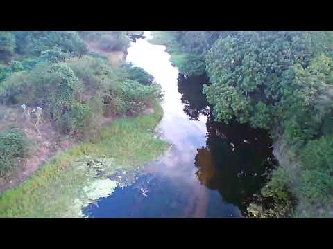 Sara Vitória, imagens aéreas do Rio Curu, de um lado tabuleiro do outro vila São João,  Apuiarés CE.