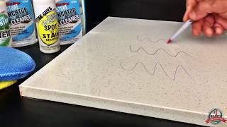 How to Clean Quartz Stone Countertop  - Remove stains caesarstone Stone Granite Marble Quartz