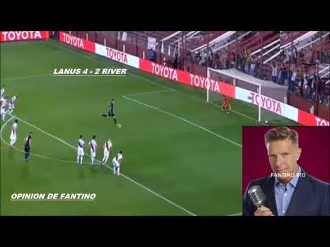 OPINION DE FANTINO TRAS LA ELIMINACION (Lanus 4 - 2 River)