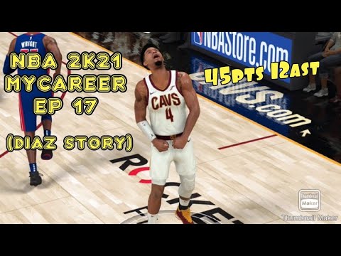 NBA 2k21 mycareer Ep 17 (Diaz Story)
