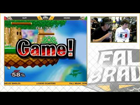 Fall Brawl 2018: Eloy vs. Krizski (Fox Dittos) - SSBM Singles LQ