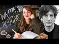 I tried Neil Gaiman's writing routine 🖋️📖