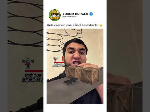 Kulaklarımın pası silindi teşekkürler 😂