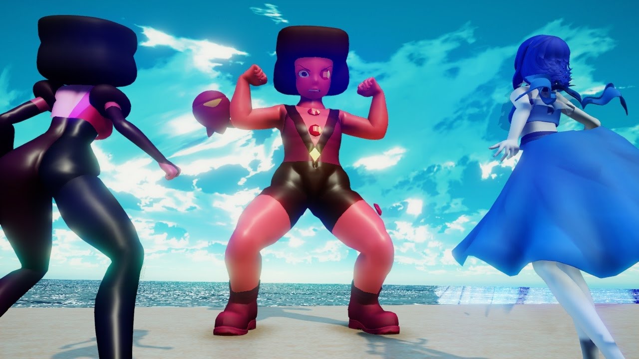 [Steven Universe animation] Lapis + Garnet Fusion - Rubies come back