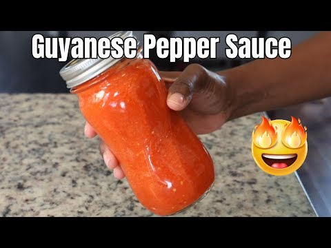 How to Make Easy Guyanese Pepper Sauce at Home