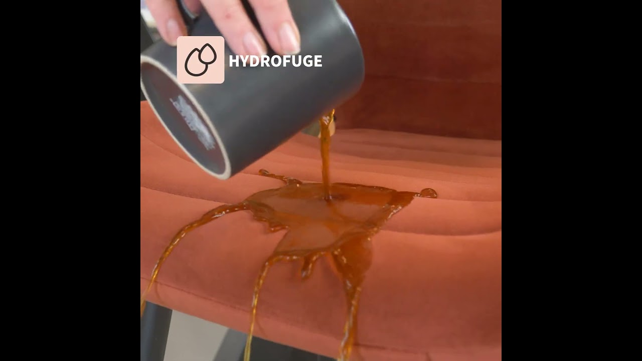 Tabouret de bar velours Toby vert 71 cm