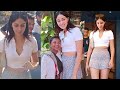 Ananya Pandey Giving Selfie To Fans At Restaurant ️ Bollywood Actress Camera Focus