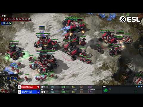 ShoWTimE vs. HeRoMaRinE - PvT - ESL Open Cup #56 Europe - 準決賽