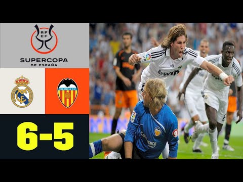 Real Madrid 6-5 Valencia - Supercopa de España 2008