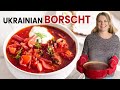 AUTHENTIC UKRAINIAN BORSCHT RECIPE Борщ My Grandma S Beet Soup