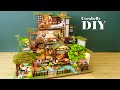 Bamboo Spring Courtyard DIY Miniature Dollhouse Crafts Relaxing Satisfying Video