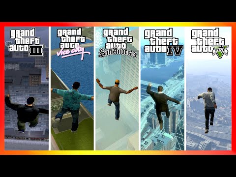 Jumping From the Highest Points in GTA Games (2001-2020)