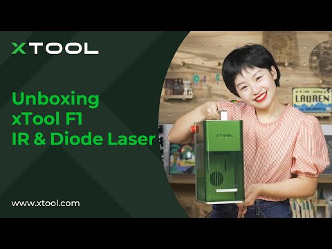 xTool F1 Professional Portable Dual-Laser Engraving System - Production Bundle - 9prV6ozzxPU