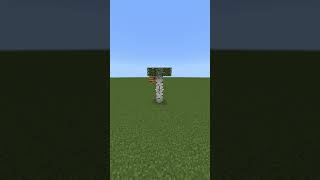 Birch tree #bedrock #minecraft #stopmotion