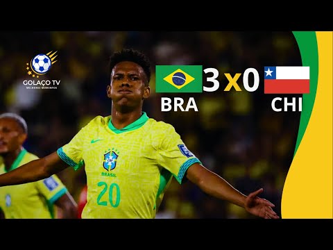 Brazil 3x0 Chile | Highlights and Goals | World Cup Qualifiers