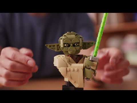 Gambar LEGO Star Wars Yoda Bust Set 399 pcs 75438 - Mix
