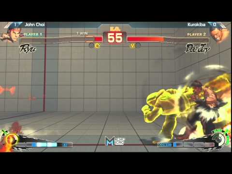 SSF4: John Choi vs Kurokiba - Alpha Clash 12