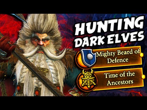 Hunting Dark Elves In Total Warhammer 3 As Grombrindal!