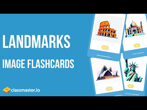 Landmarks - English Flashcards